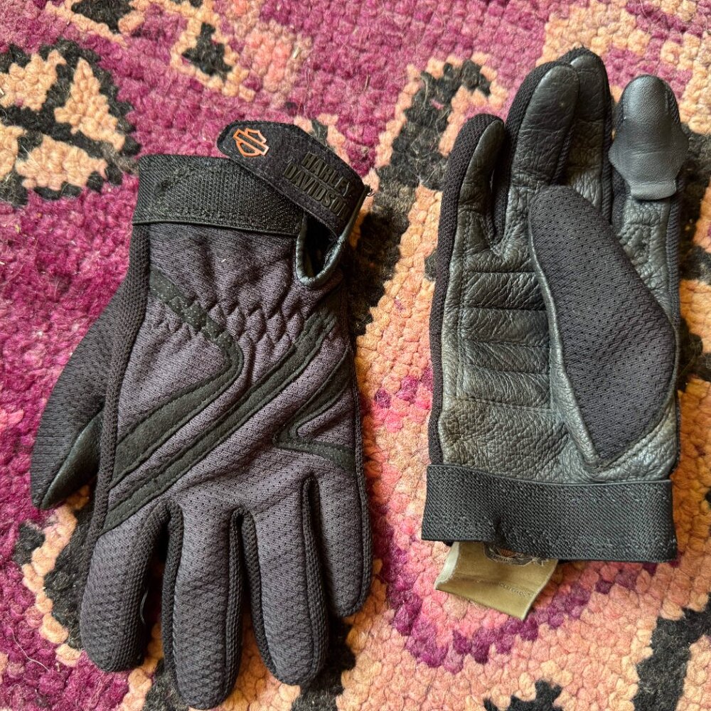 Women's Harley Davidson XS motorcycle gloves